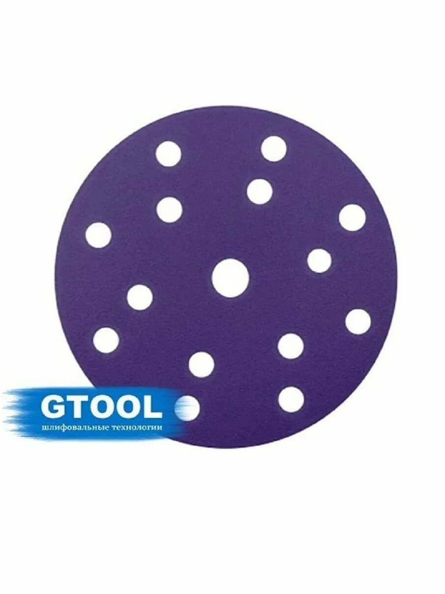 Шлифовальные круги GTOOL липучке зерно отверстий уп-ка